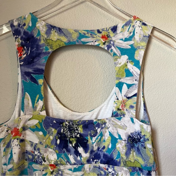 Tommy Bahama Floral Pattern Beach Vacation Dress Medium - Picture 5 of 5